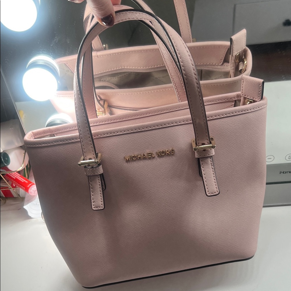 Michael Kors Mini Blush Pink Tote Bag